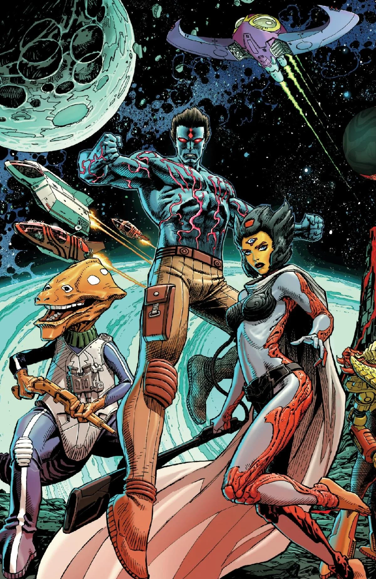POWER LORDS #1 – Dennis Culver, Matt Hotson, & V Ken Marion Blast